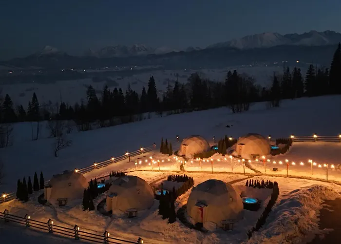 Mountain Glamp Zakopane - Jacuzzi - Widok Na Gory